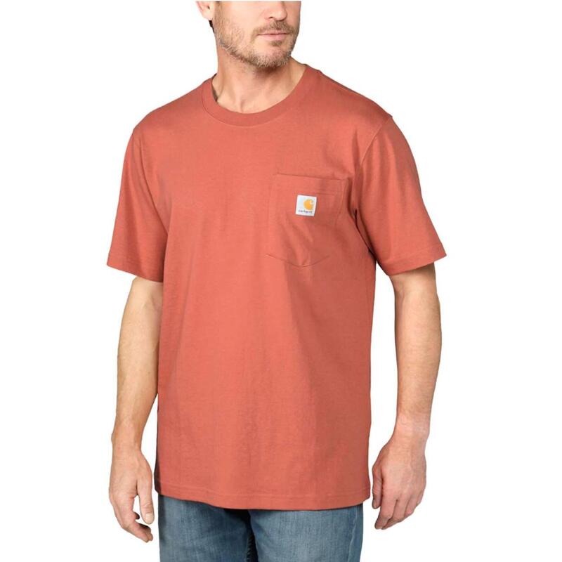 Koszulka sportowa męska T-shirt Carhartt Heavyweight Pocket K87