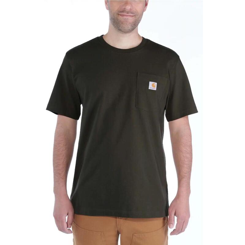 Koszulka sportowa męska T-shirt Carhartt Heavyweight Pocket K87