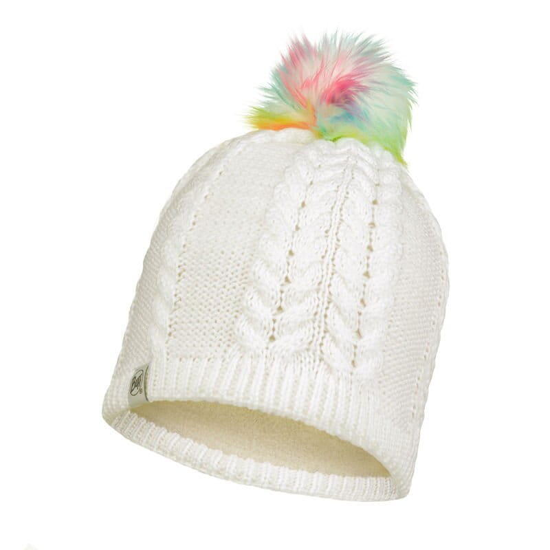 Czapka zimowa dziecięca z pomponem Buff Child Knitted & Full Fleece Hat