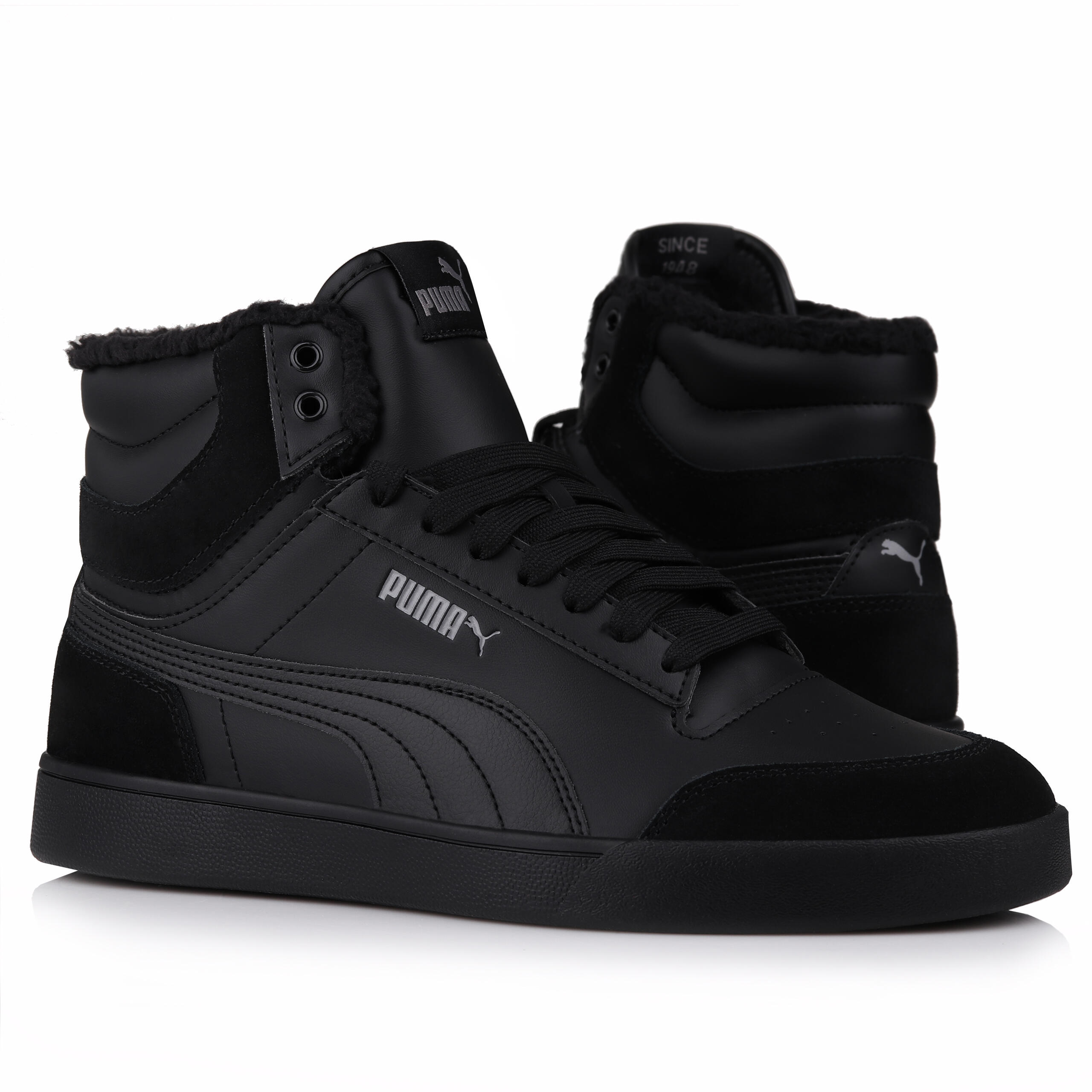 Sapatilhas para homens / masculino Puma Shuffle Mid Fur
