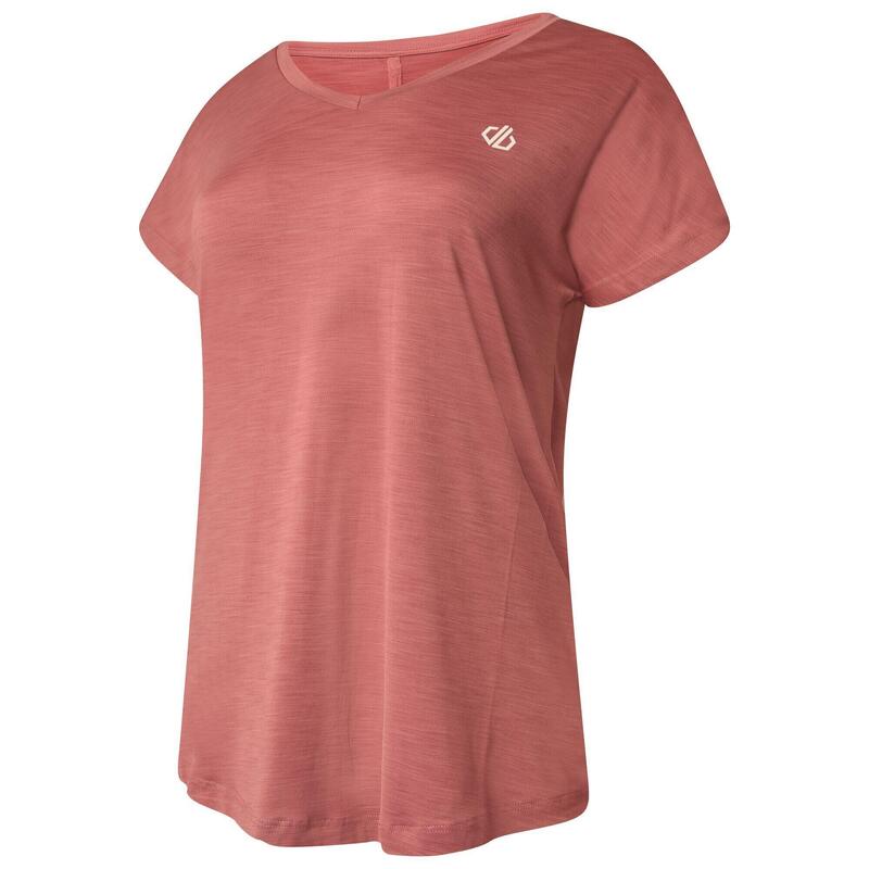 Tshirt de sport Femme (Vieux rose foncé)