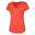 SportTShirt Damen Neon-Pfirsichfarben