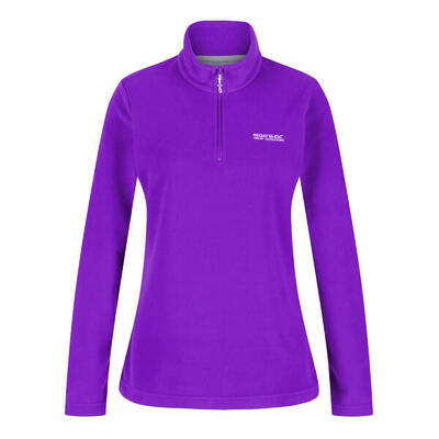 Geweldige outdoors dames sweetheart 1/4 zip fleece sweater (roze waas)