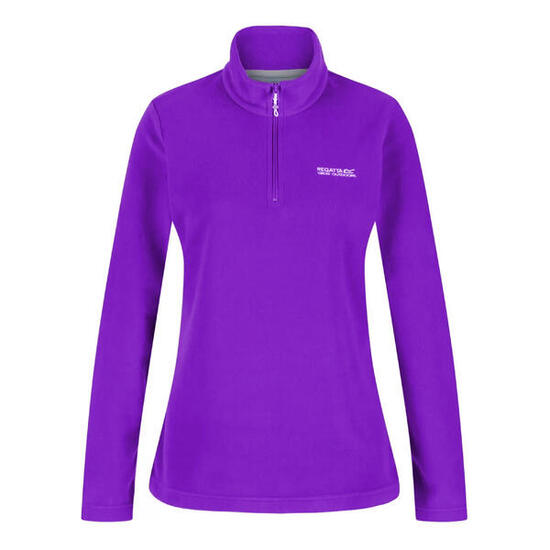 Geweldige Outdoors Dames Sweetheart 1/4 Zip Fleece Sweater (Violet)