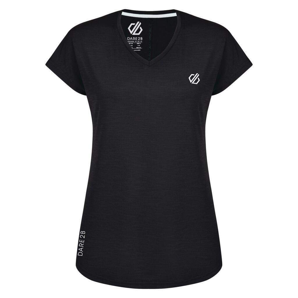 Womens/Ladies Vigilant Active TShirt (Black)