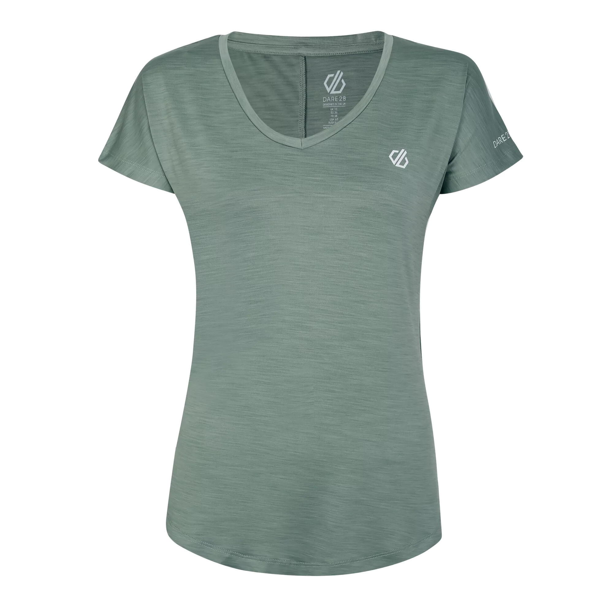 Womens/Ladies Active TShirt (Lilypad Green) 1/4