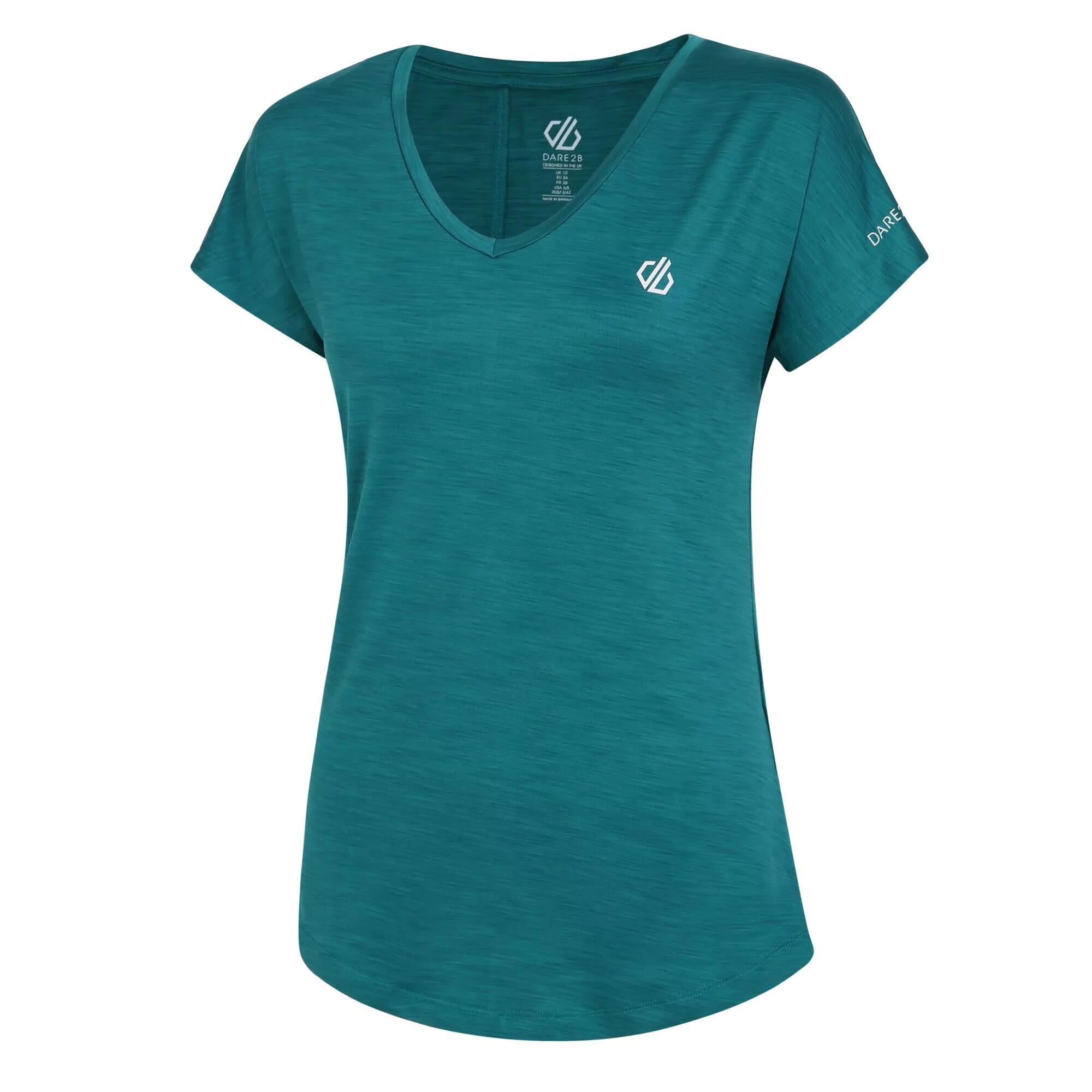 Womens/Ladies Active TShirt (Fortune Green) 1/4