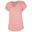 T-Shirt para Desportivo Mulher Damasco Blush