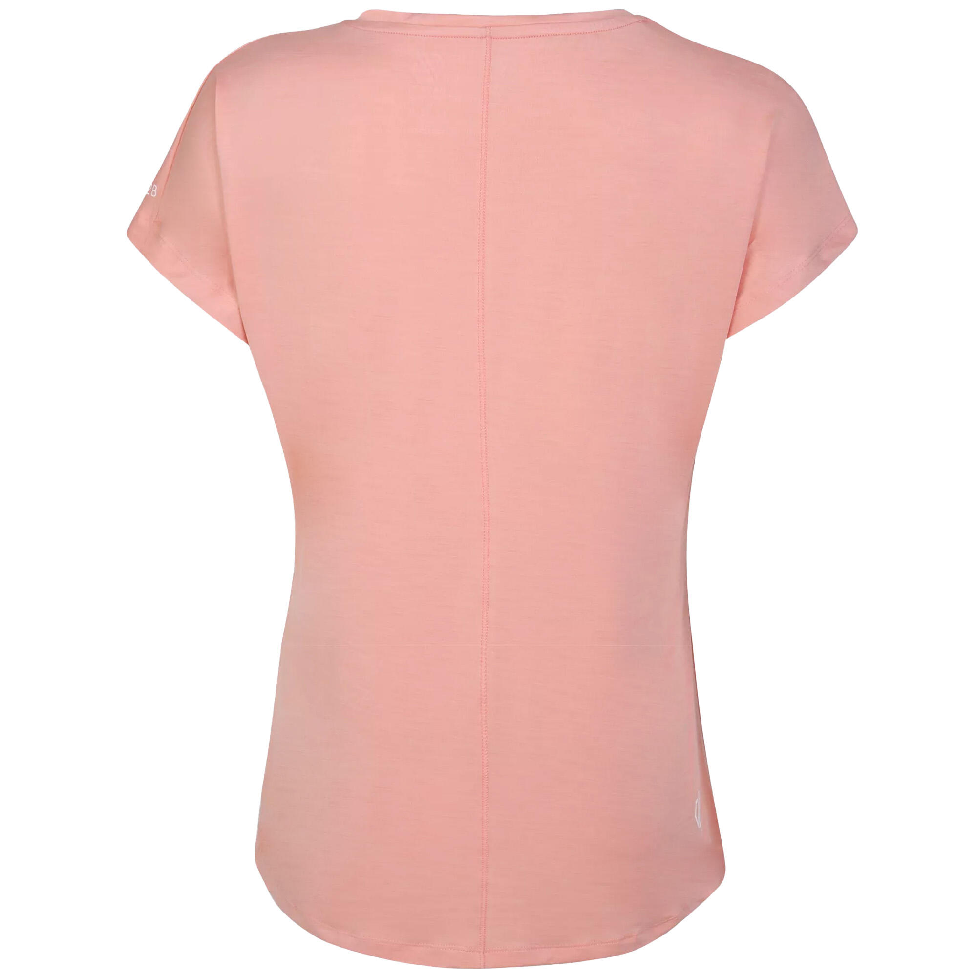 Womens/Ladies Active TShirt (Apricot Blush) 2/4
