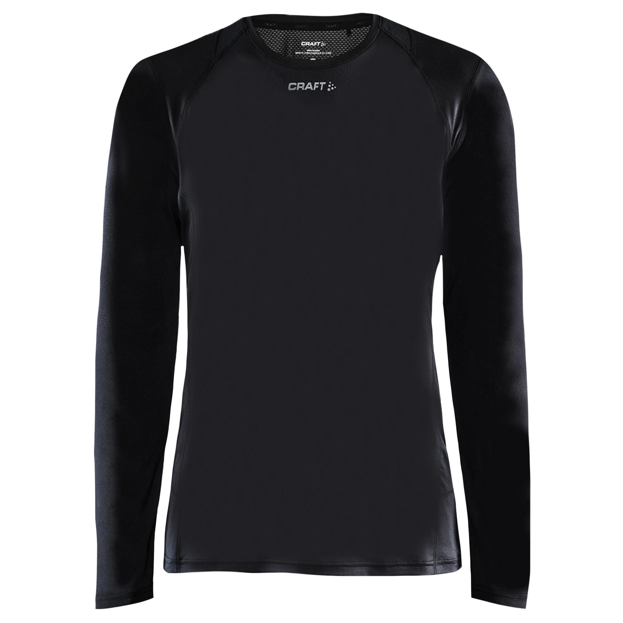 Mens ADV Essence LongSleeved TShirt (Black) 1/3