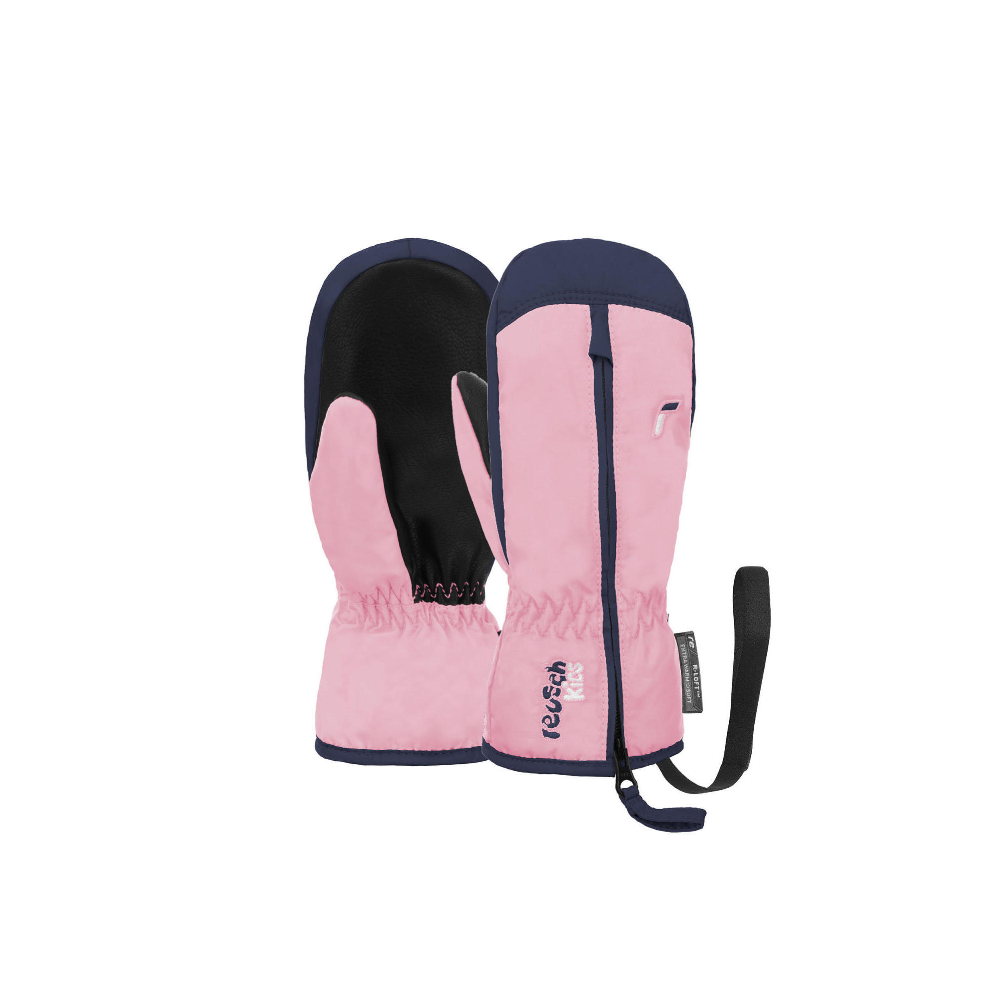Reusch - Reusch Moufles Ben Baby - Light Rose/dress Blue - Gants - Rose - 4-5 Ans - Decathlon