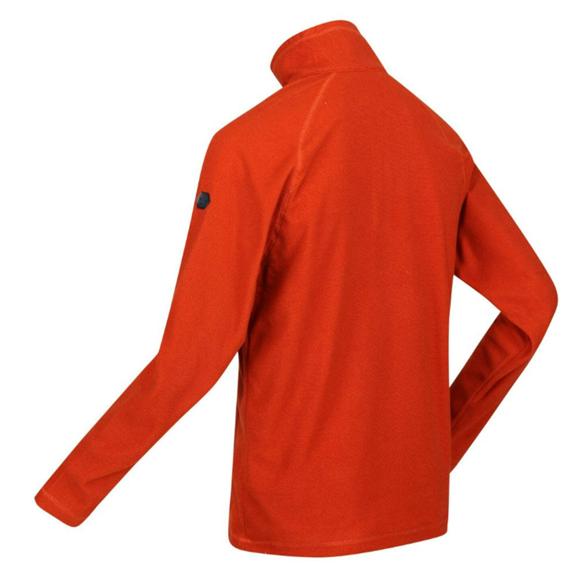 Haut Polaire MONTES Homme (Rouge Orangé) 2/4
