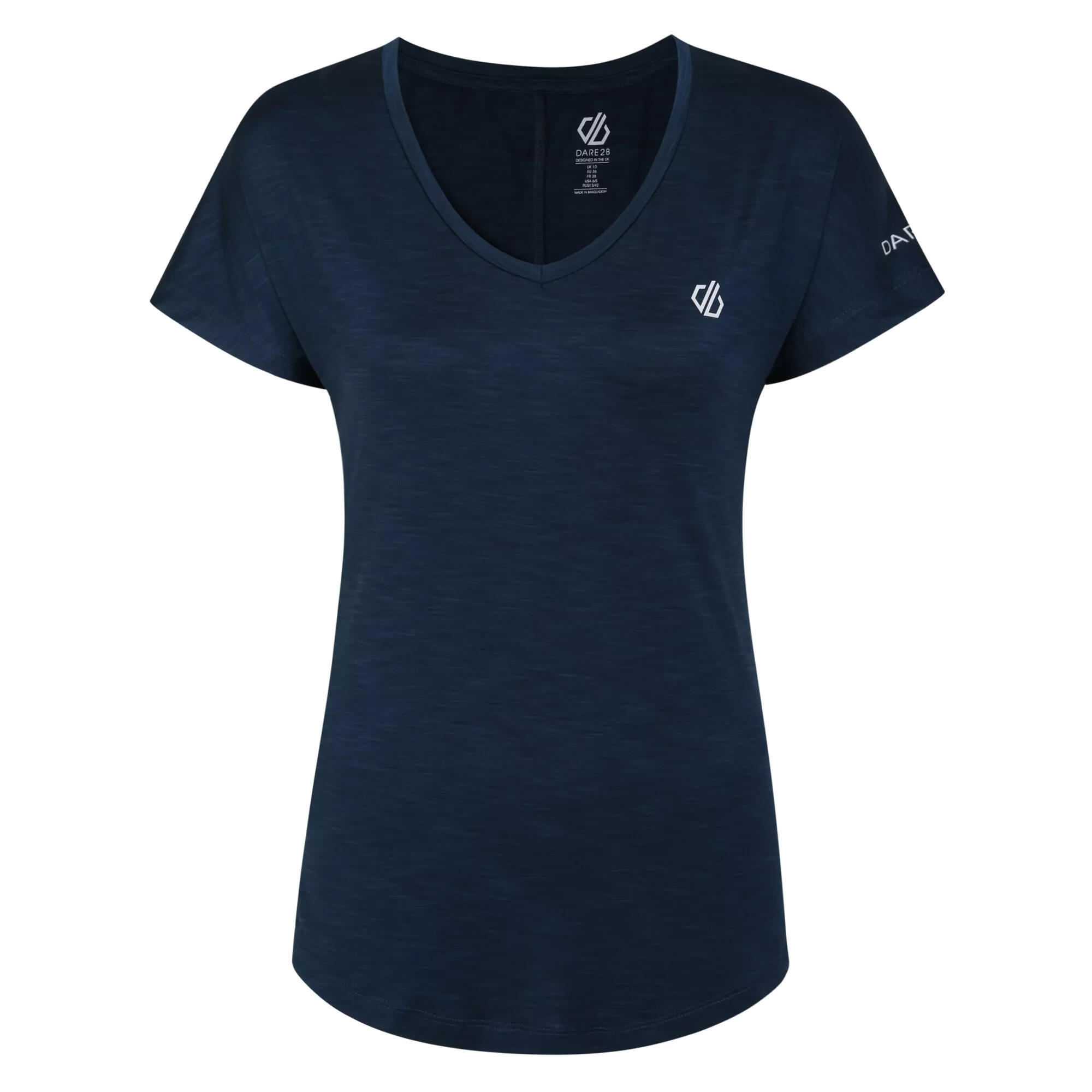 Womens/Ladies Active TShirt (Moonlight Denim) 1/4