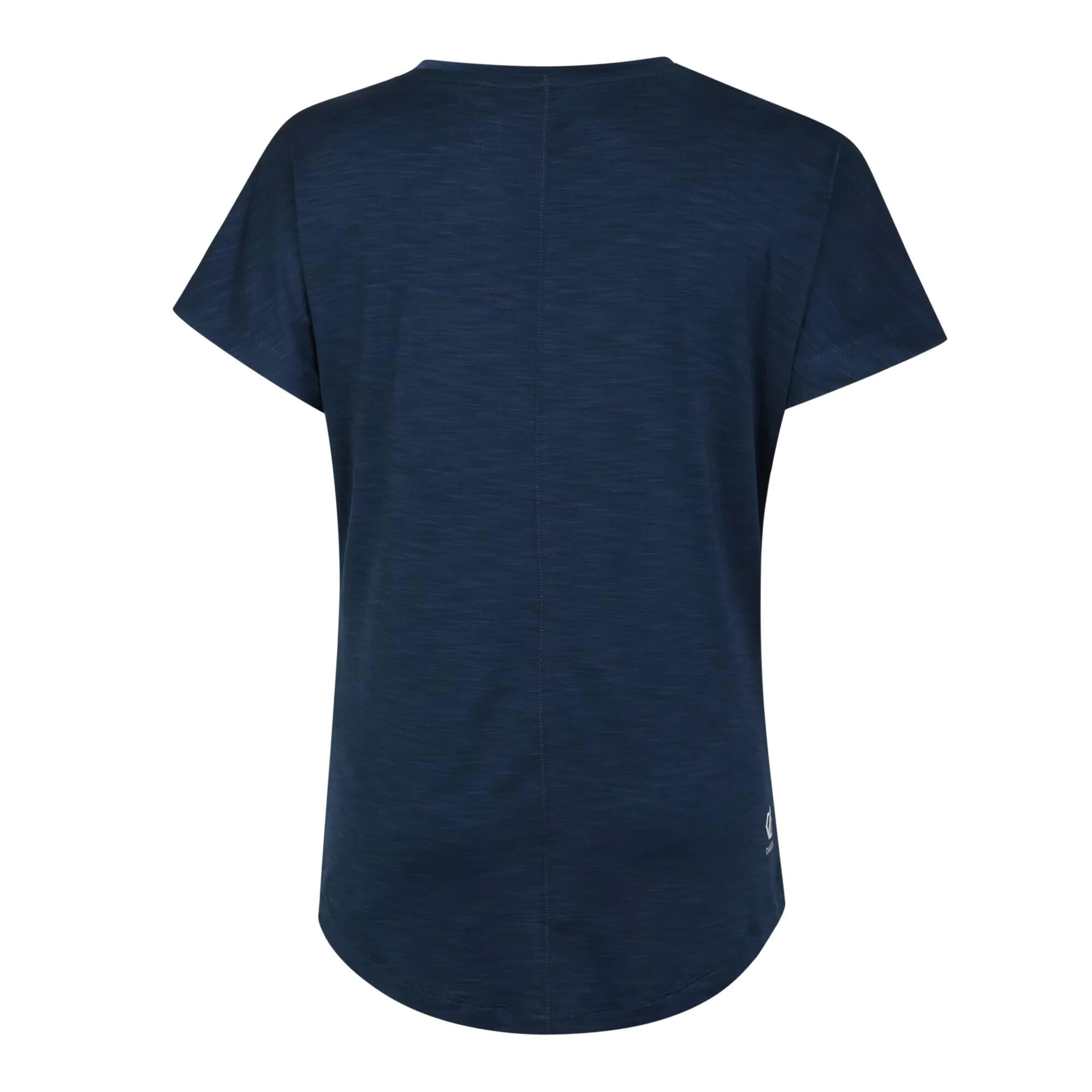 Dames Vigilant Actief TShirt (Maanlicht Denim) 2/4
