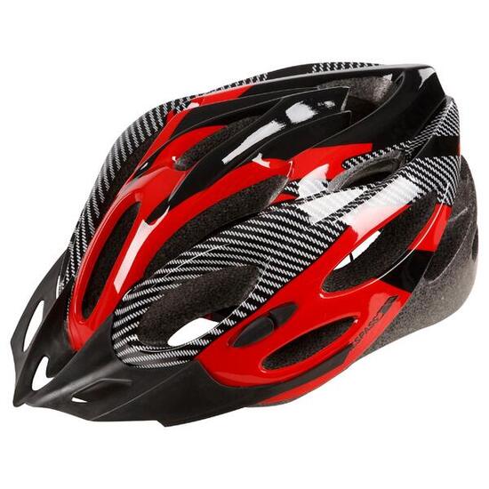 Unisex Fahrradhelm Crankster Damen und Herren Rot X