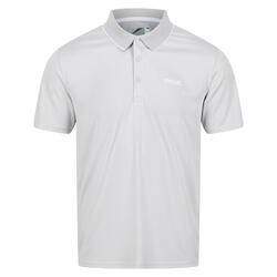 Heren Maverick V Actief Poloshirt (Zilvergrijs)