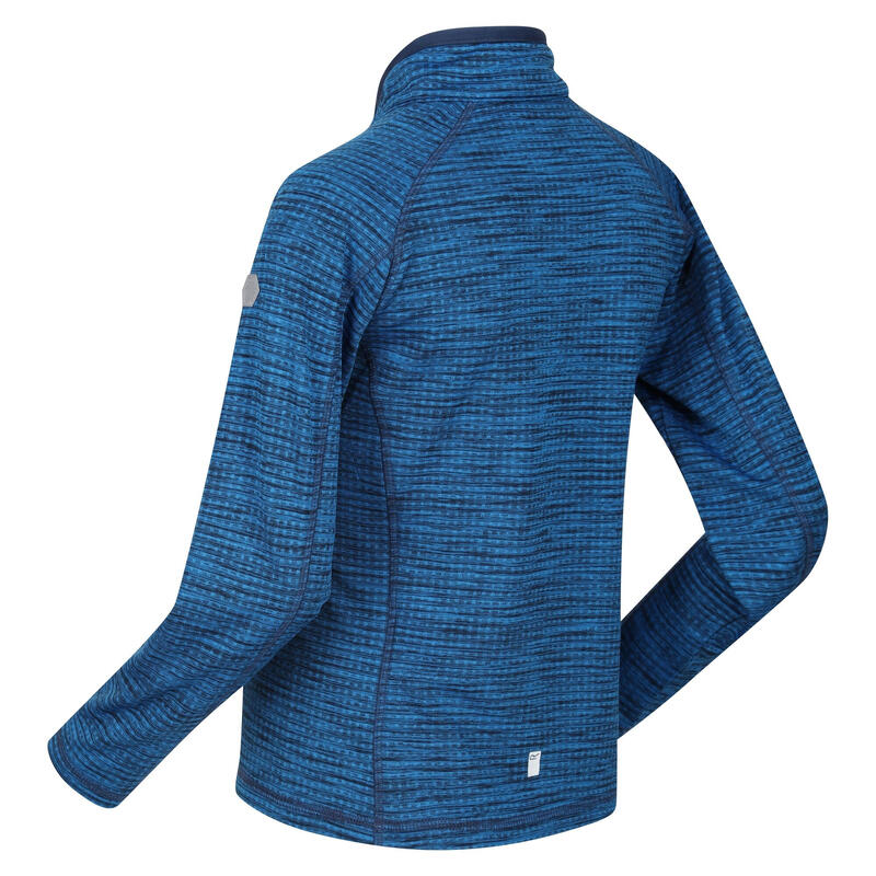 Kinderen/Kinderen Berley Half Zip Top met lange mouwen (Luchtduiker Blauw)