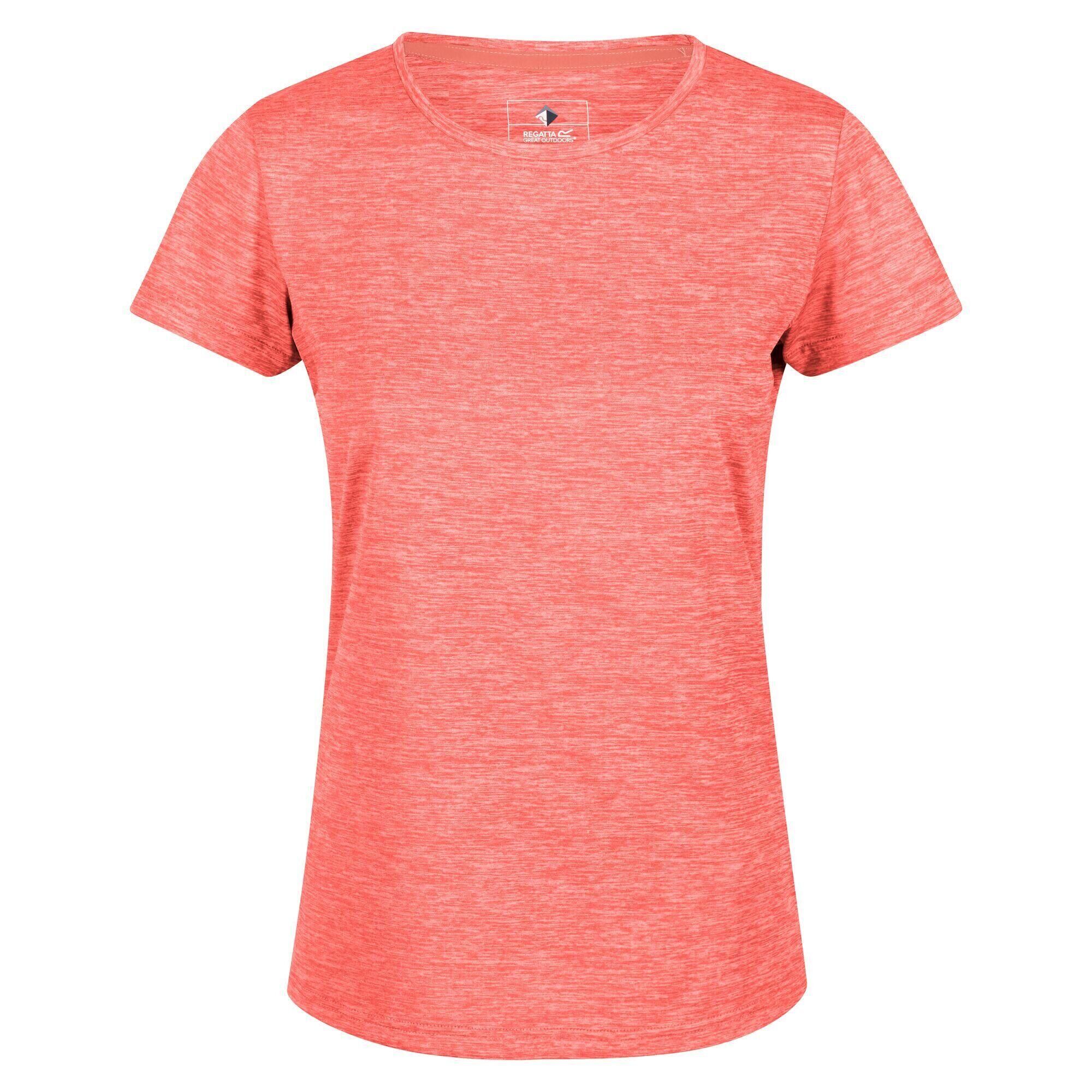 REGATTA Womens/Ladies Josie Gibson Fingal Edition TShirt (Neon Peach)