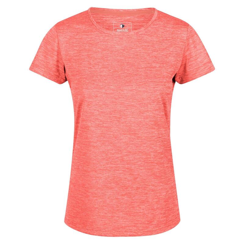 Dames Josie Gibson Fingal Edition Tshirt (Neon Peach)