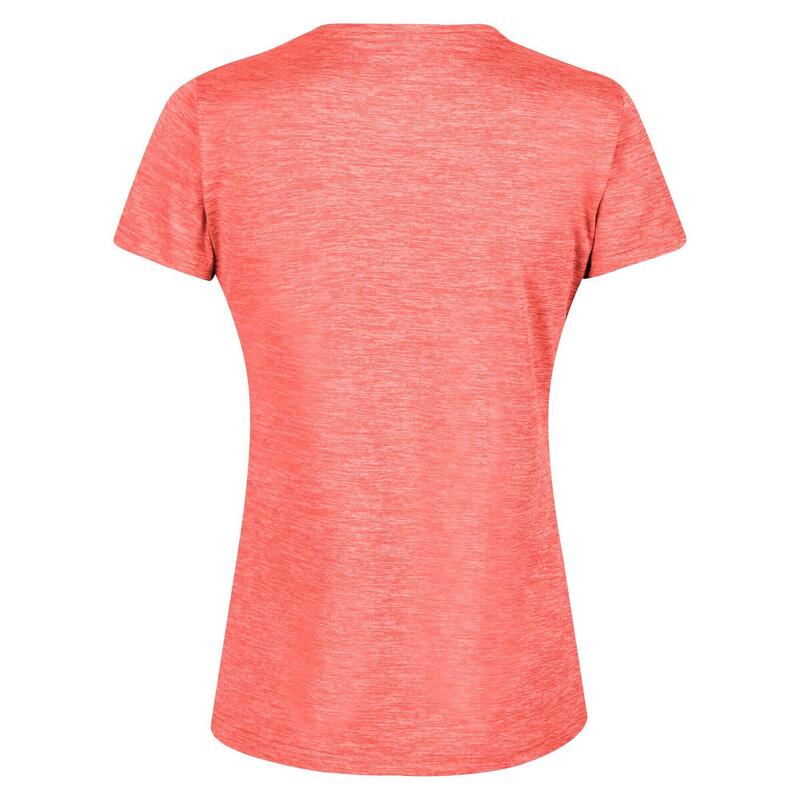 Dames Josie Gibson Fingal Edition Tshirt (Neon Peach)