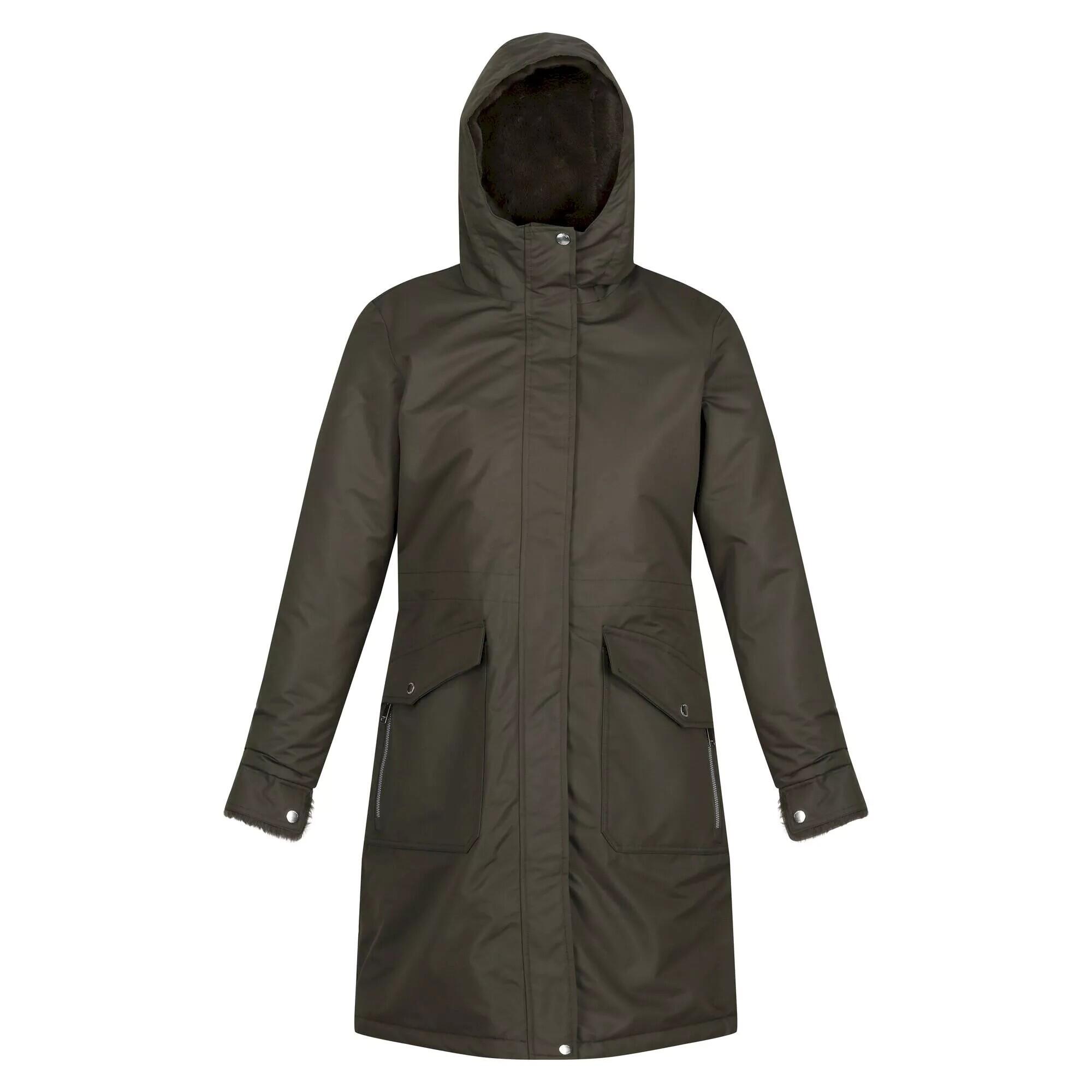 Women's ROMINE parka (Dark khaki)