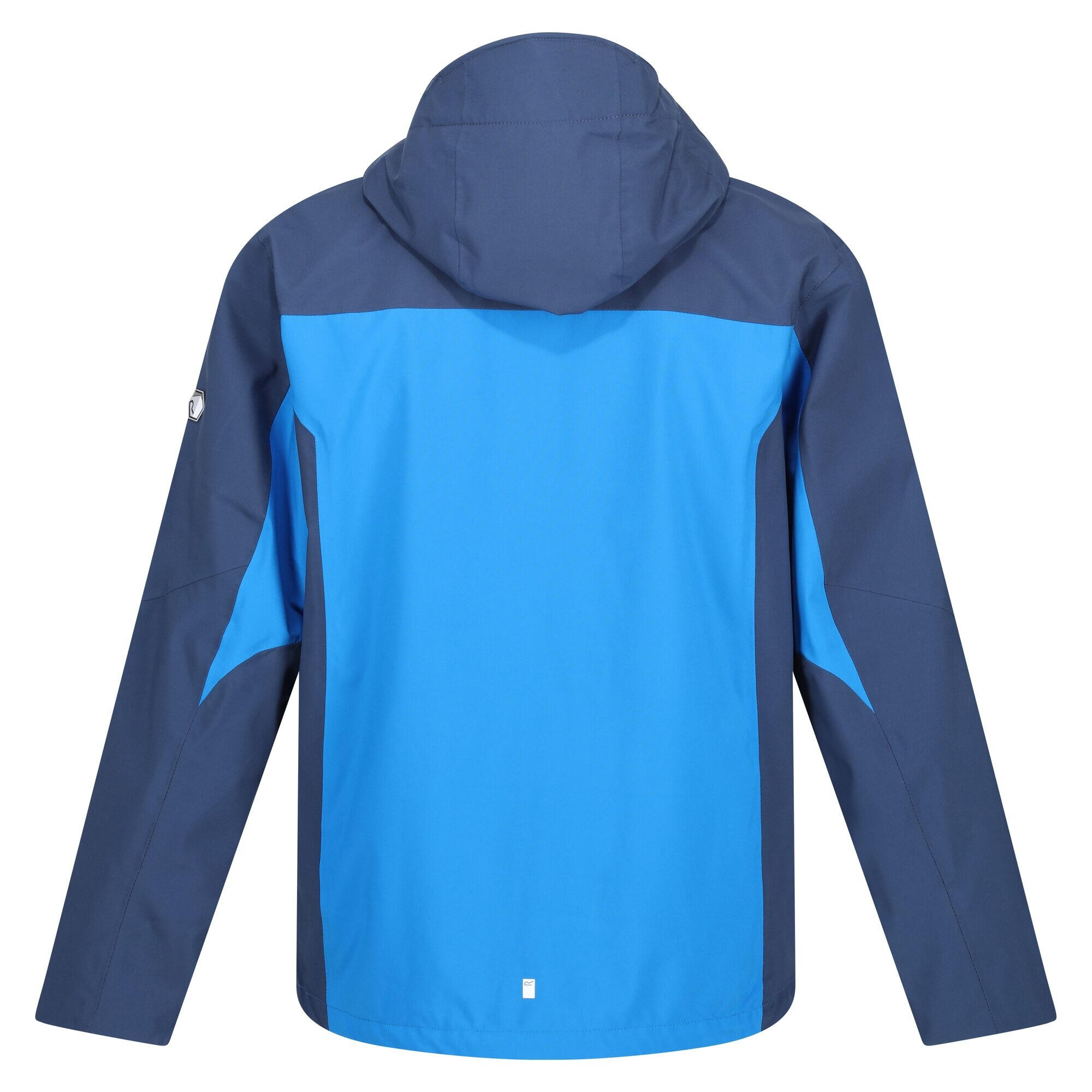 Mens Birchdale Waterproof Hooded Jacket (Sky Diver Blue/Admiral Blue) 2/5