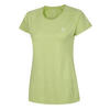 Dames Corral Marl Lichtgewicht Tshirt (Scherp groen)