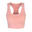 Sujetador Deportivo Don´t Sweat It II Jaspeada para Mujer Melocotón Neón