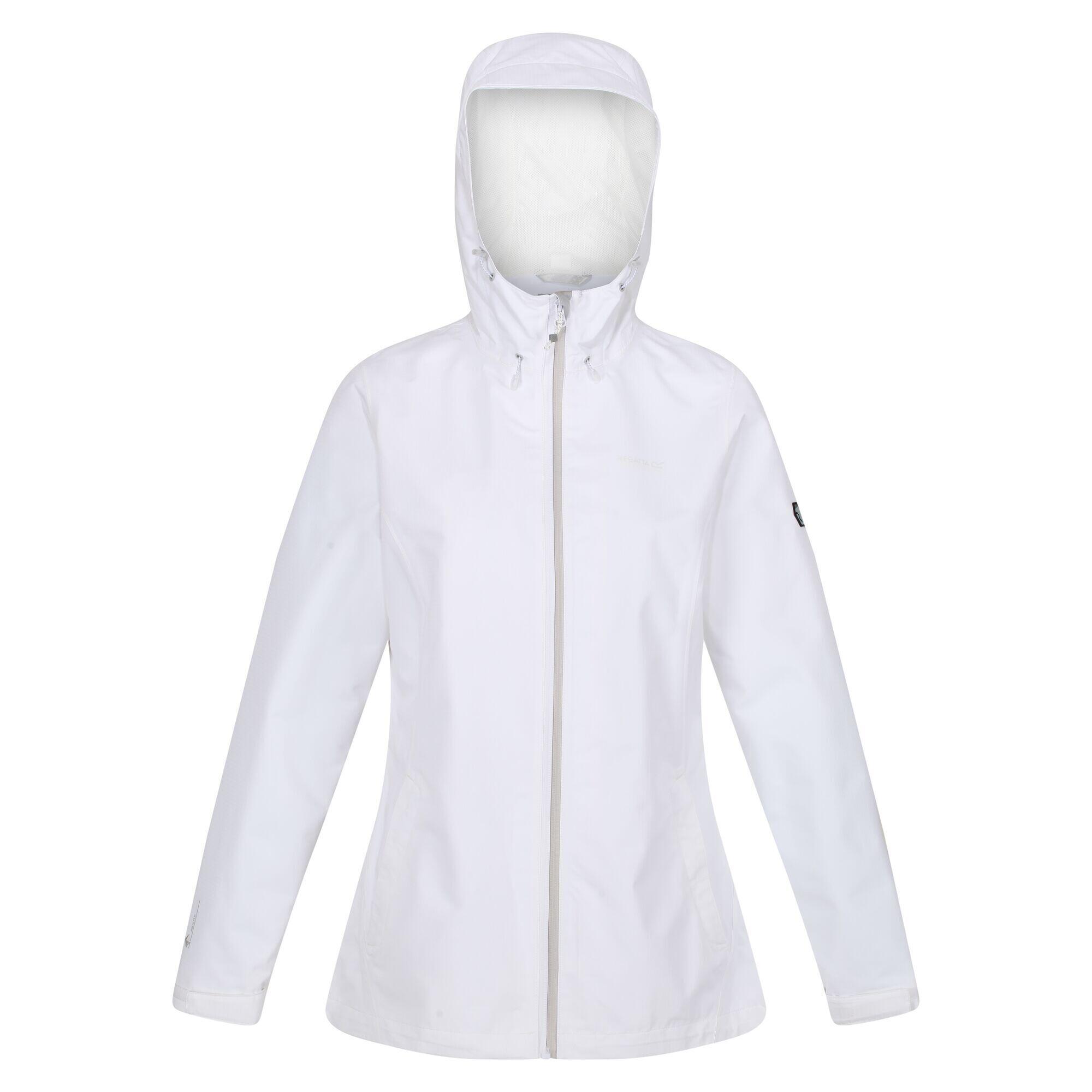 REGATTA Womens/Ladies Hamara III Waterproof Jacket (White)