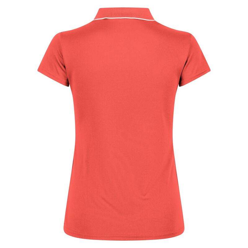 Dames Maverick V Polo Shirt (Neon Peach)