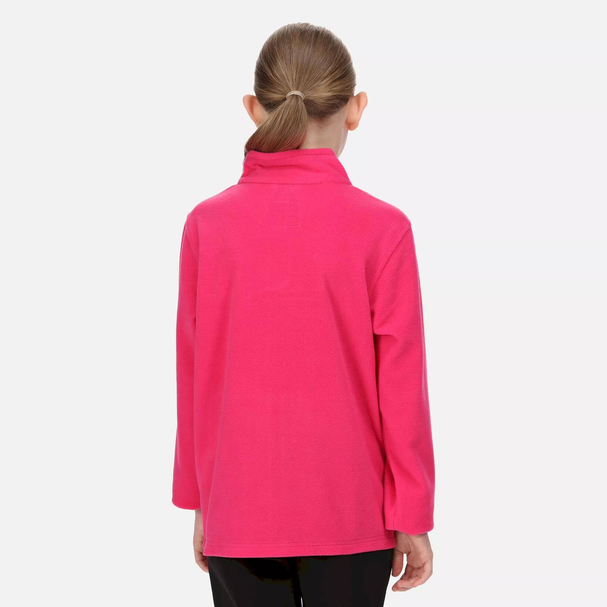 REGATTA Great Outdoors Childrens/Kids King II Lightweight Full Zip Fleece Jacket (Pink