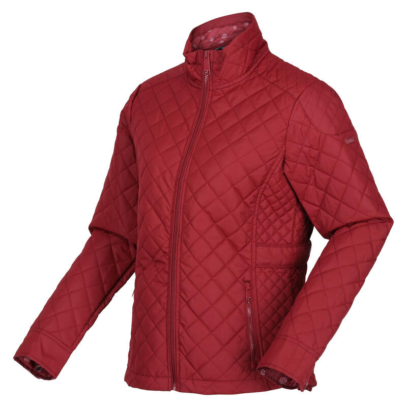 Chaqueta Aislante Charleigh de Acolchado para Mujer Cabernet