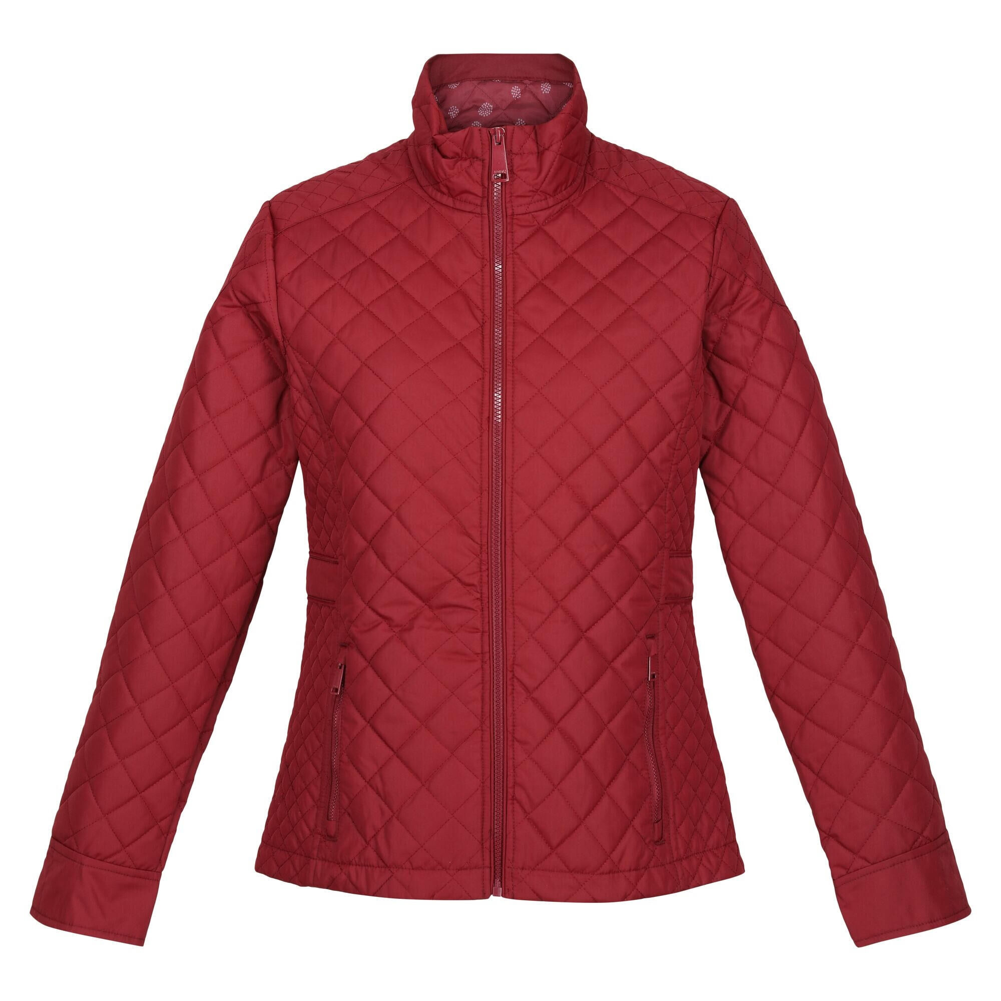 REGATTA Womens/Ladies Charleigh Quilted Insulated Jacket (Cabernet)