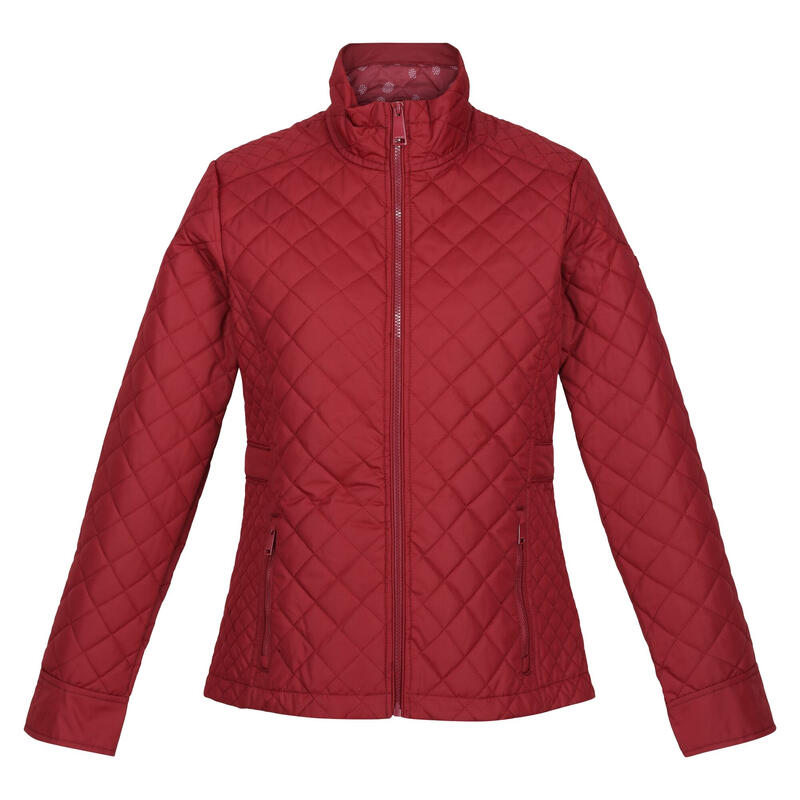 Chaqueta Aislante Charleigh de Acolchado para Mujer Cabernet