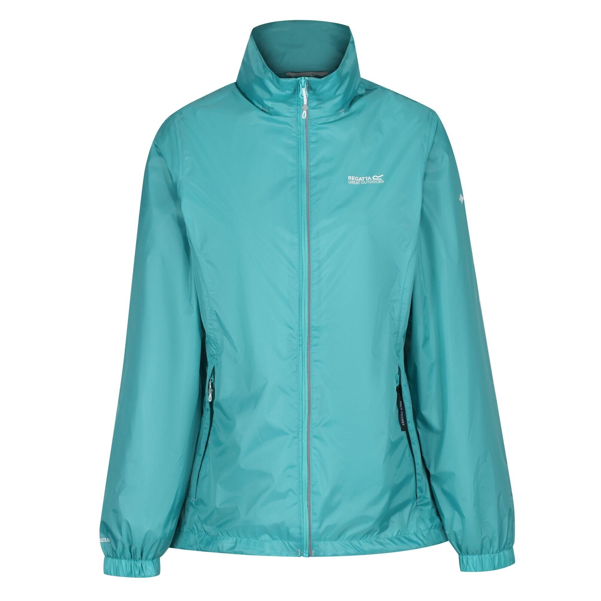 REGATTA Womens/Ladies Corinne IV Waterproof Jacket (Turquoise)
