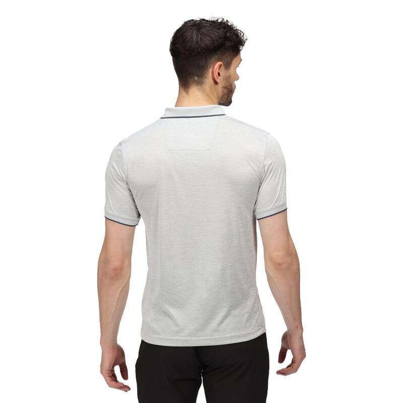 Polo REMEX Homme (Gris argent)