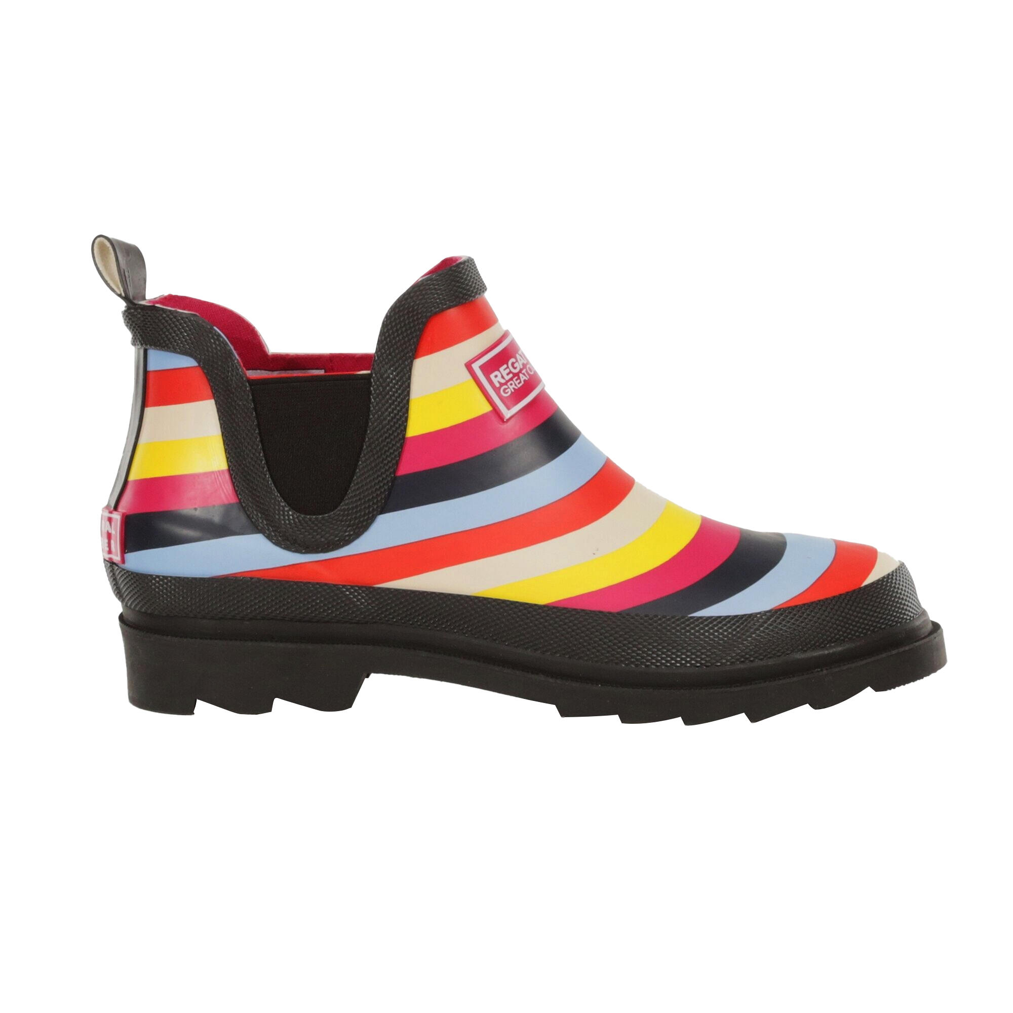 Great Outdoors Womens/Ladies Harper Low Cut Wellington Boots (Multicoloured 2/5