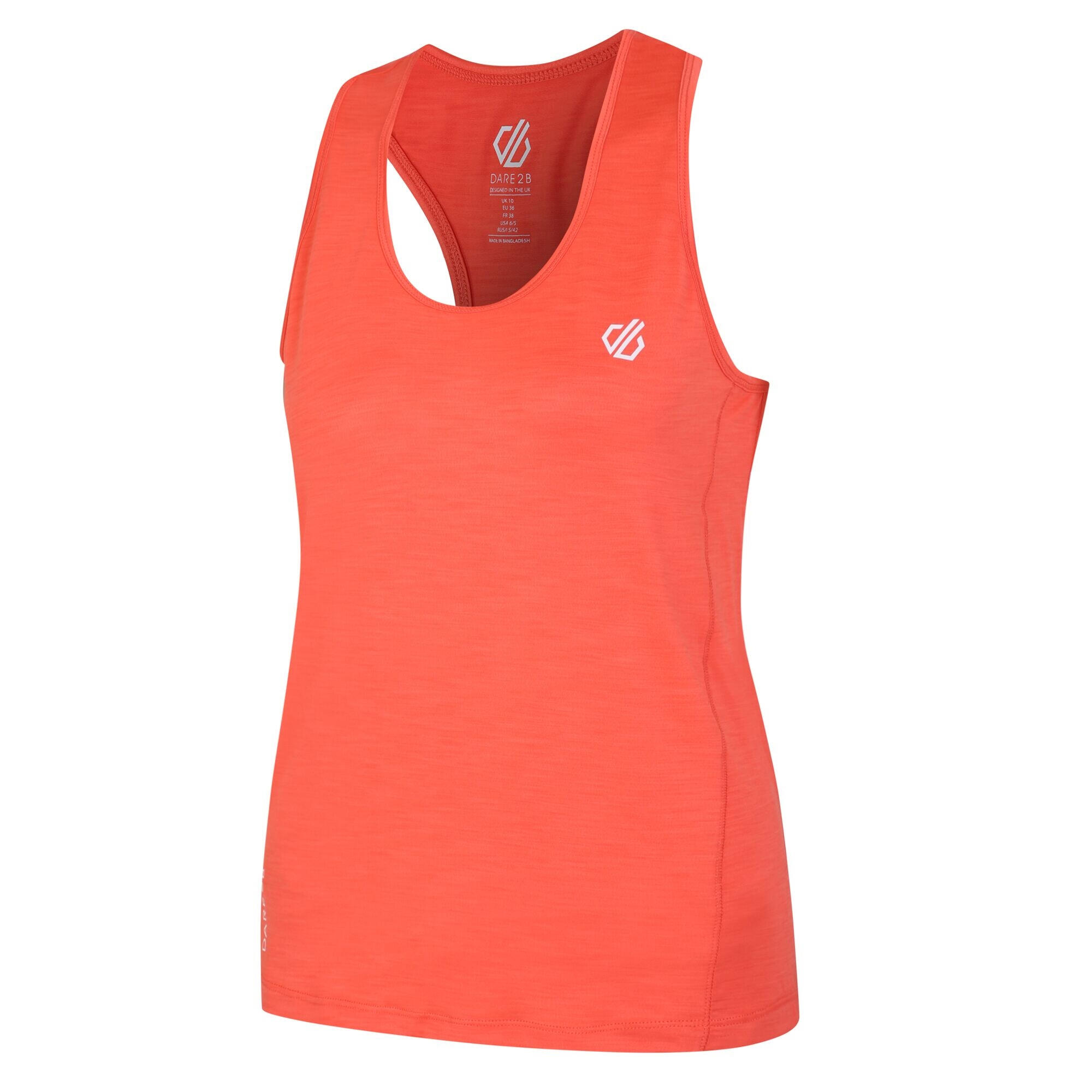 Womens/Ladies Modernize II Vest (Neon Peach) 3/4