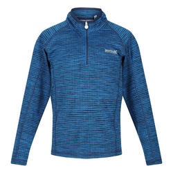 Kinderen/Kinderen Berley Half Zip Top met lange mouwen (Luchtduiker Blauw)