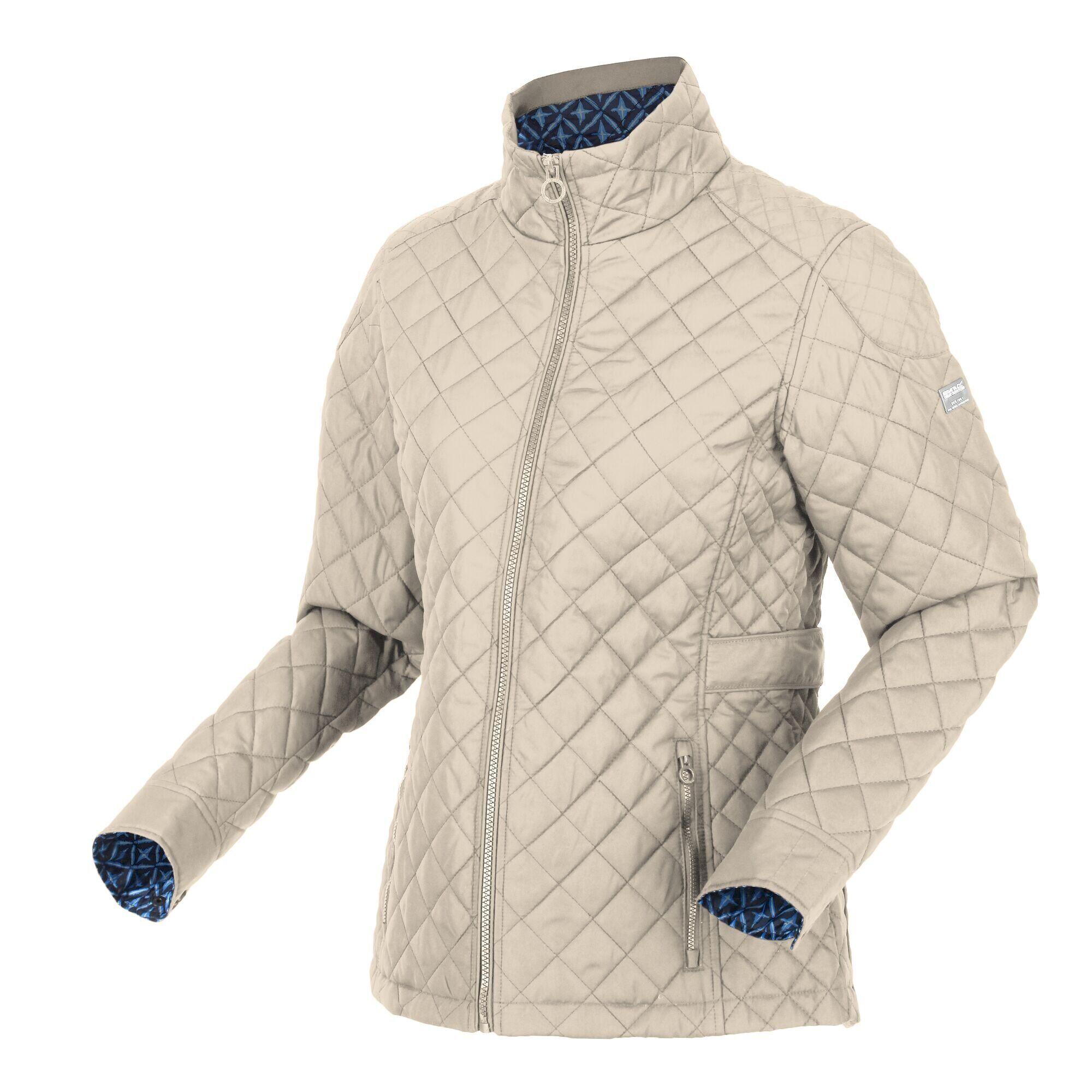 Womens/Ladies Charleigh Quilted Insulated Jacket (Light Vanilla) 4/5