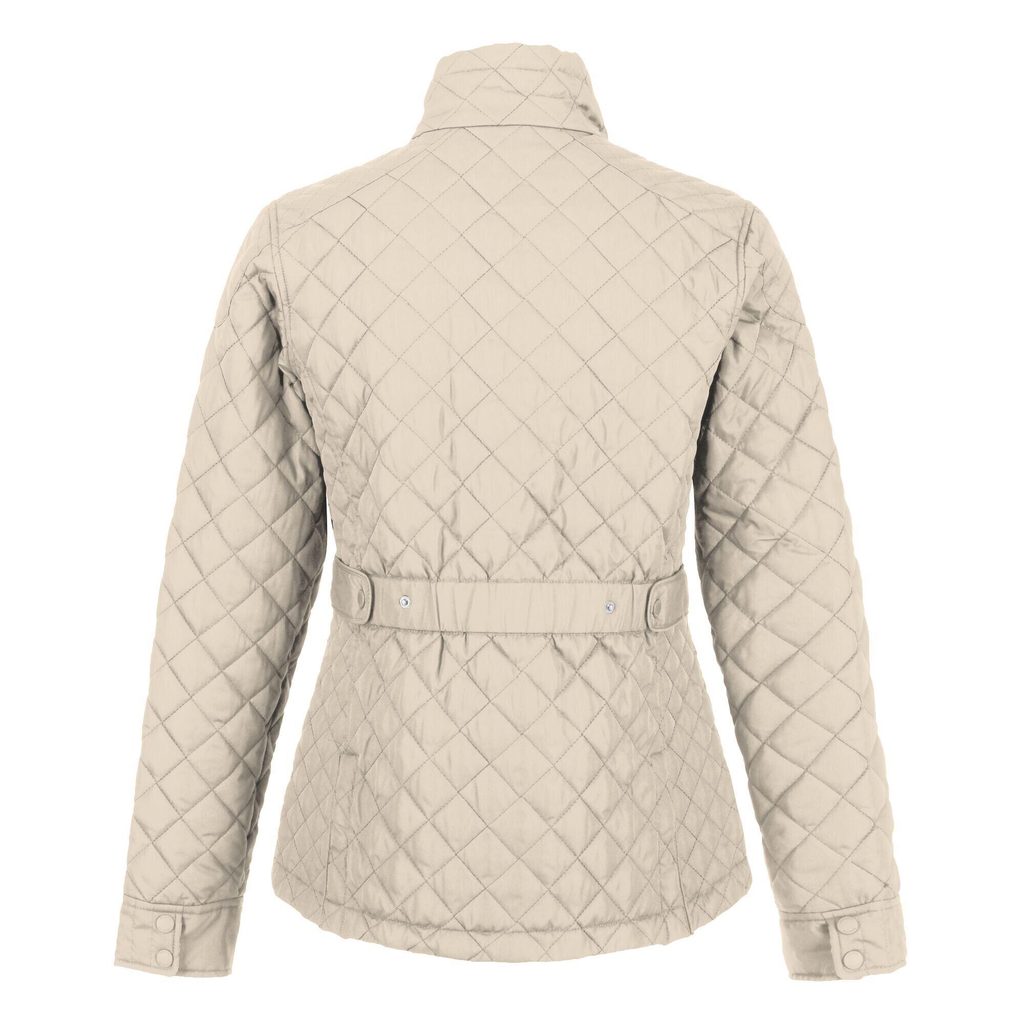 Womens/Ladies Charleigh Quilted Insulated Jacket (Light Vanilla) 2/5
