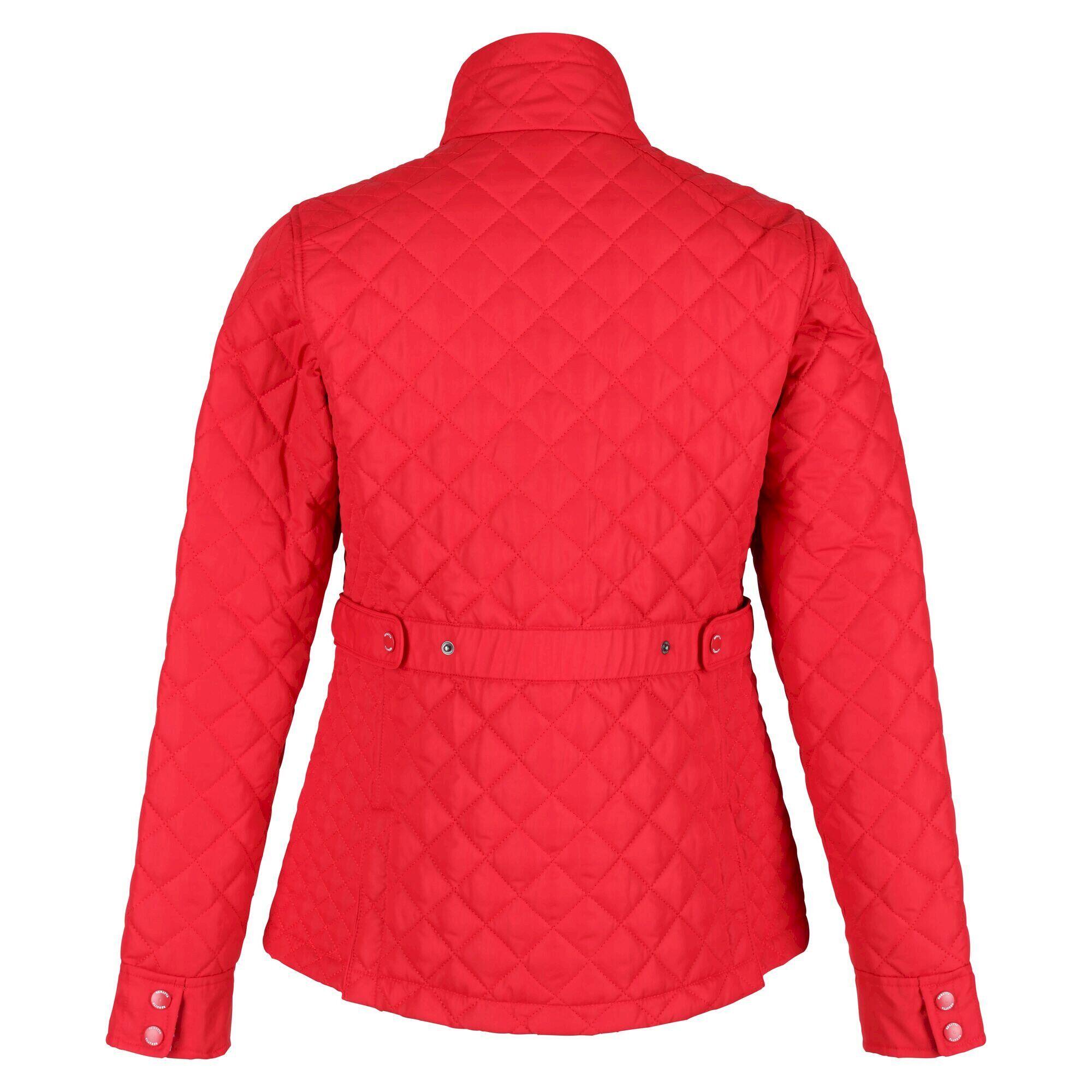 Womens/Ladies Charleigh Quilted Insulated Jacket (True Red) 2/5