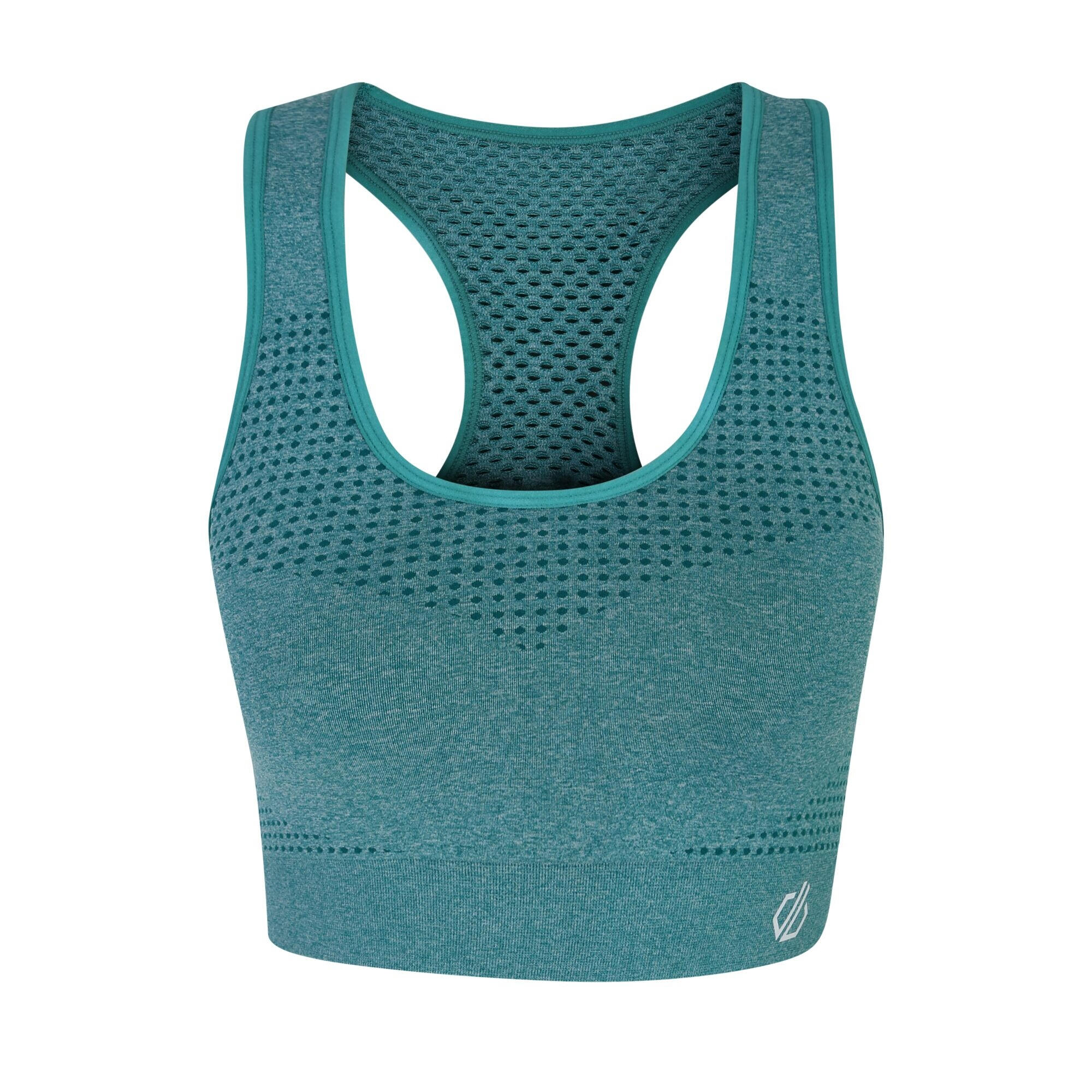 Womens/Ladies Dont Sweat It Sports Bra (Fortune Green) 1/4