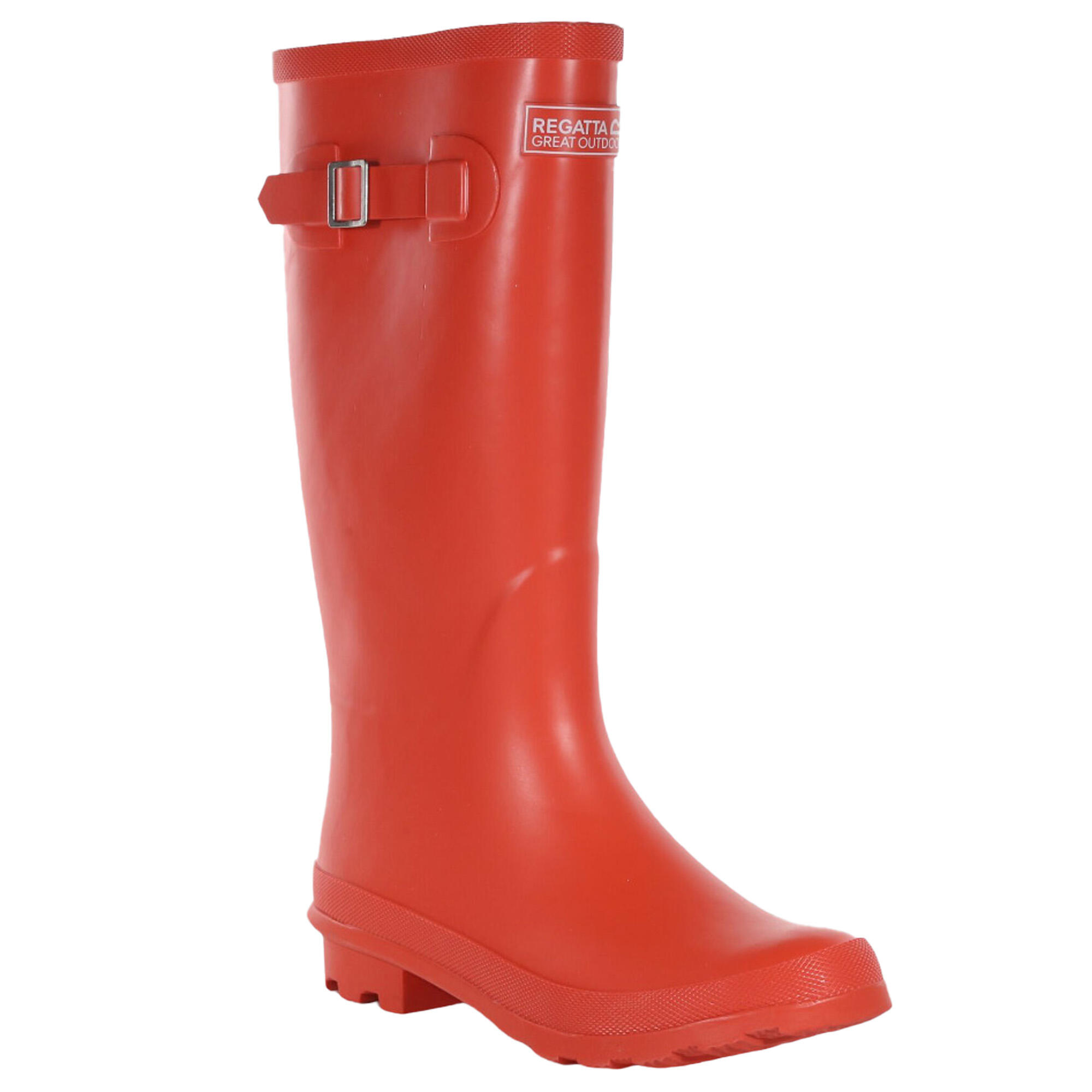 Womens/Ladies Ly Fairweather II Tall Durable Wellington Boots (Crayon) 1/5