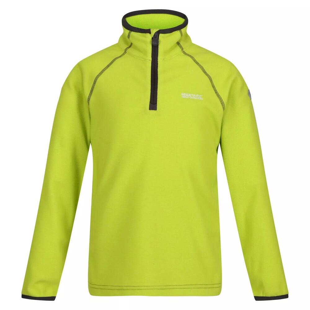 REGATTA Childrens/Kids Loco Fleece (Bright Kiwi/Citronella)