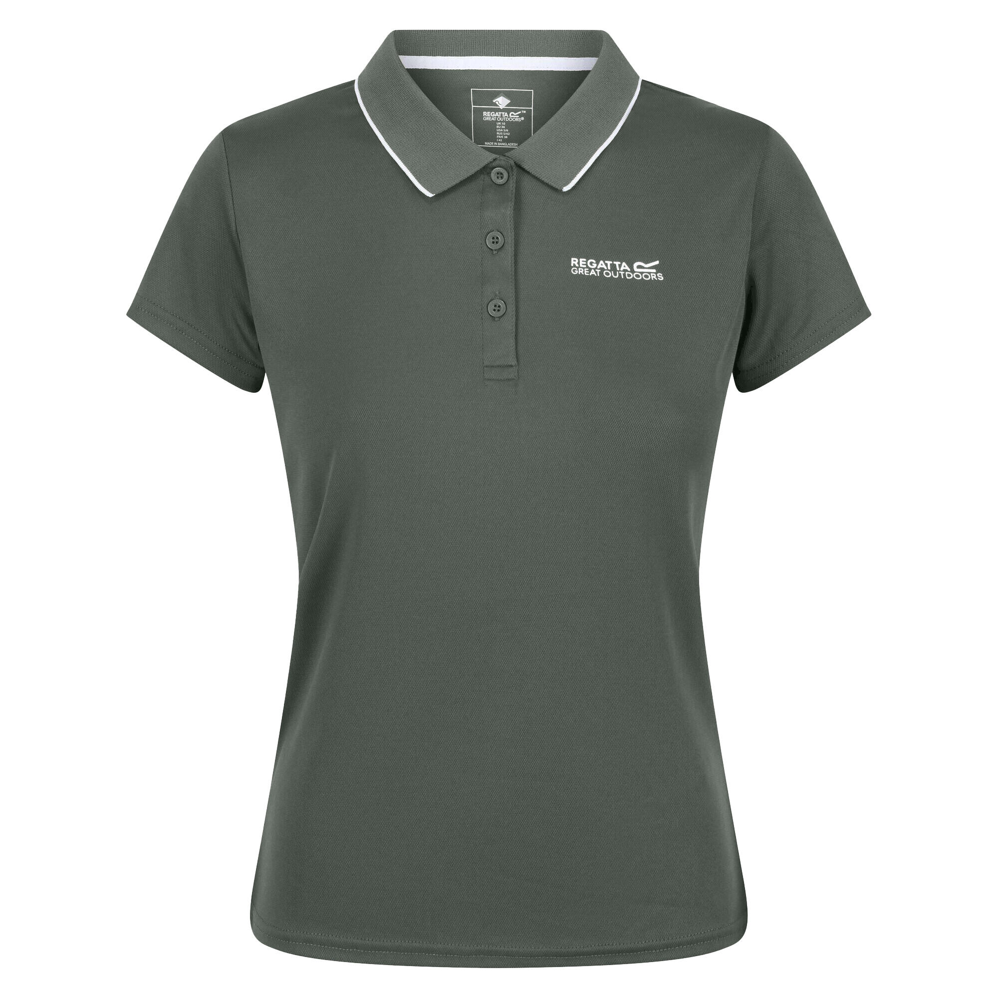 Womens/Ladies Maverick V Polo Shirt (Turquoise) 2/5