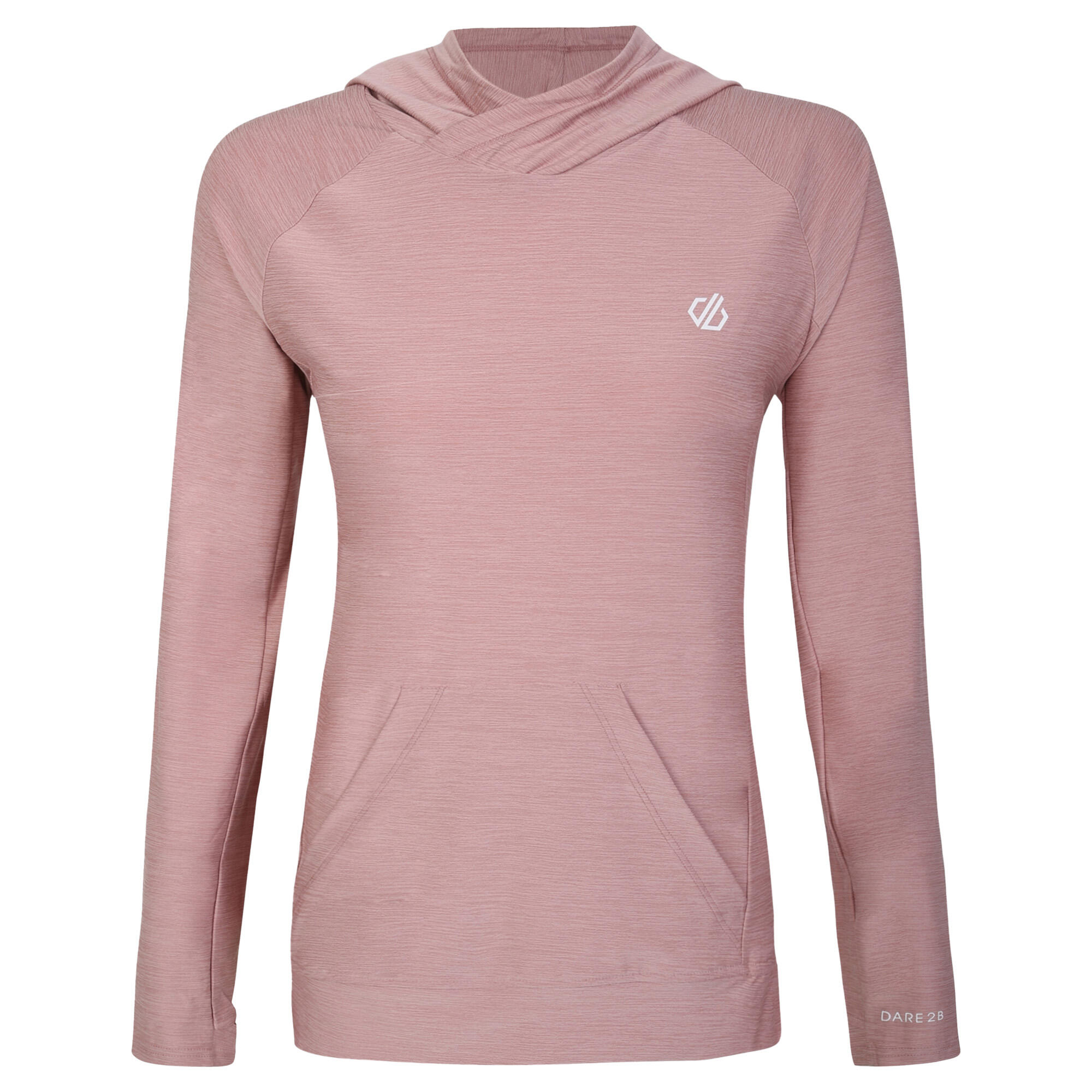 Womens/Ladies Laura Whitmore Sprint City Marl Lightweight Hoodie (Moonlight 1/5