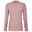 Sudadera Laura Whitmore Sprint City Jaspeada para Mujer Rosa Dusky