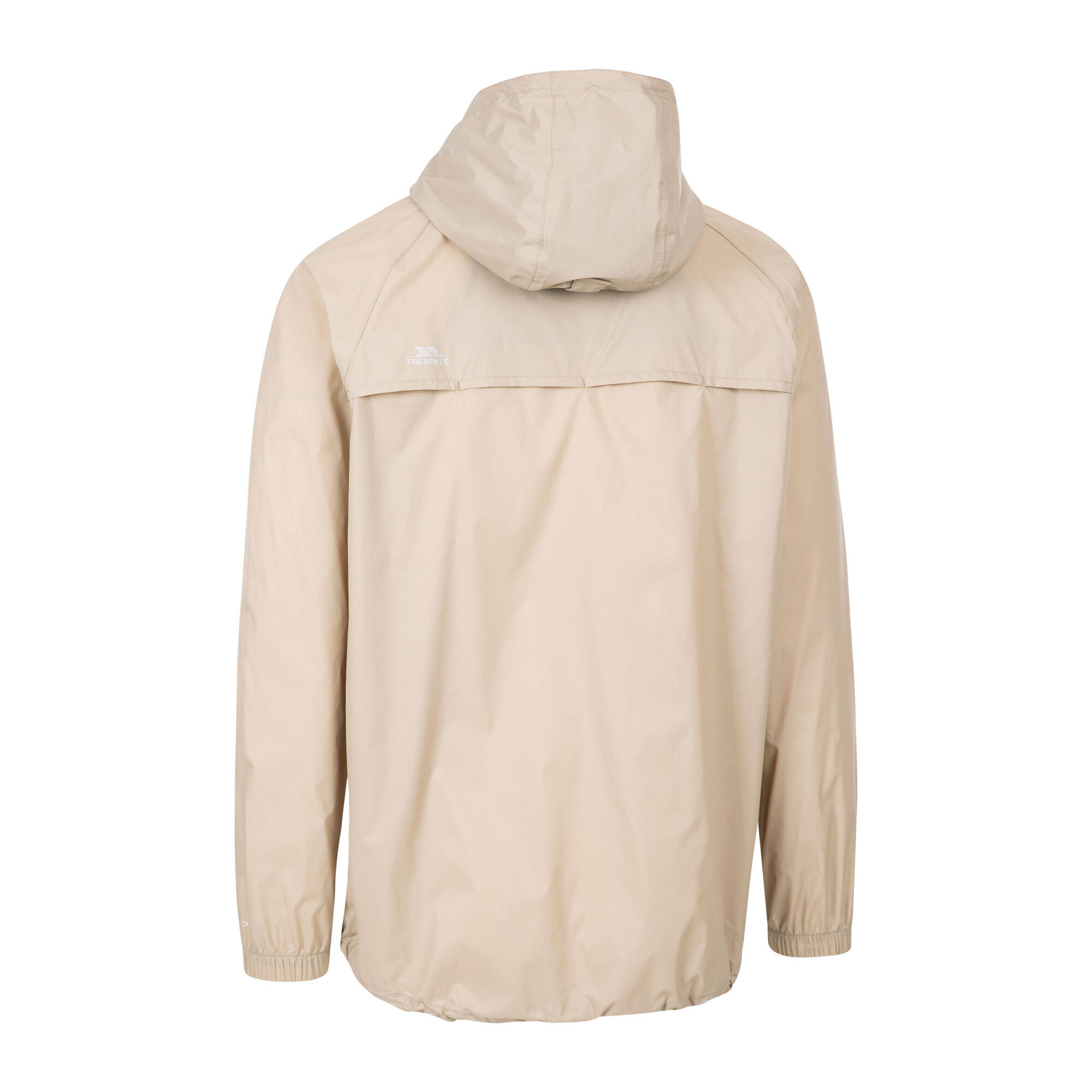 Chaqueta Impermeable Qikpac para Adultos Unisex Oatmilk 2/5