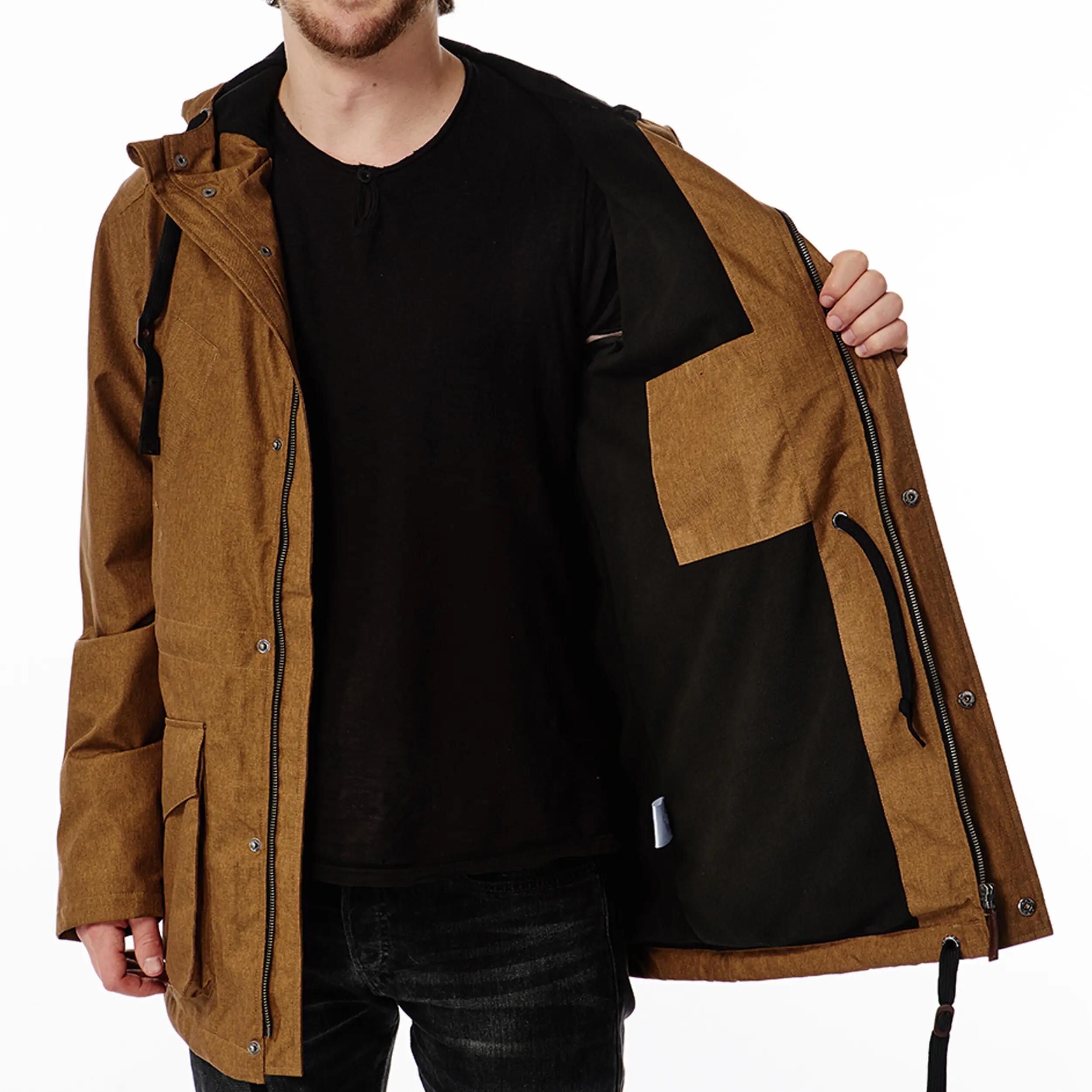 Ski-/Snowboard/ Street Winterjacke Herren - SUMMIT olive 4/5